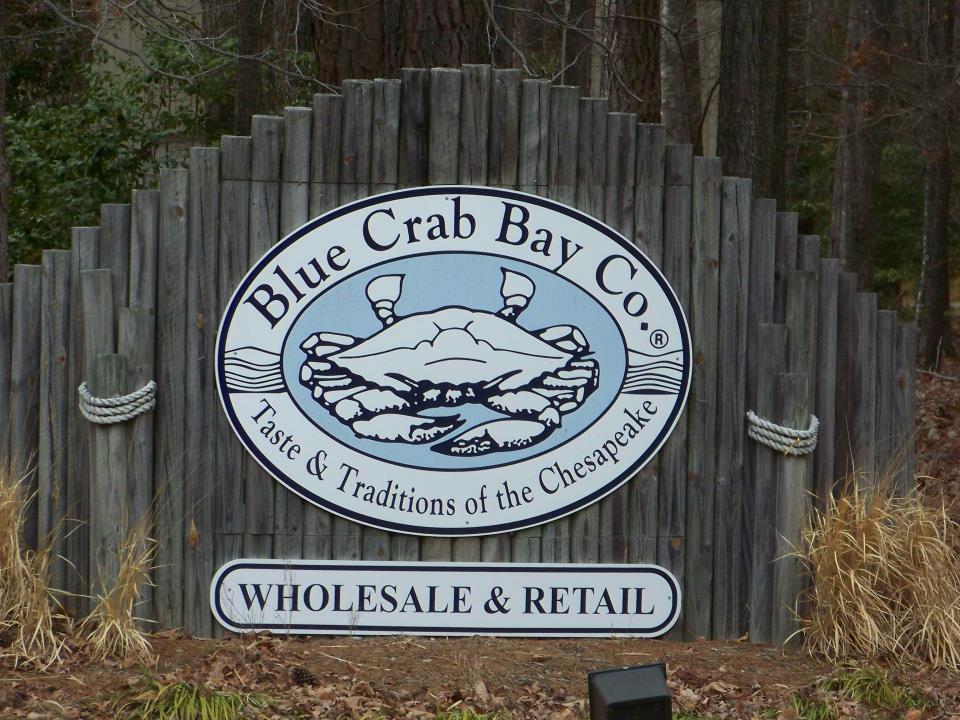 Blue Crab Bay Sign 1