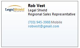 Legal Shield - R Vest