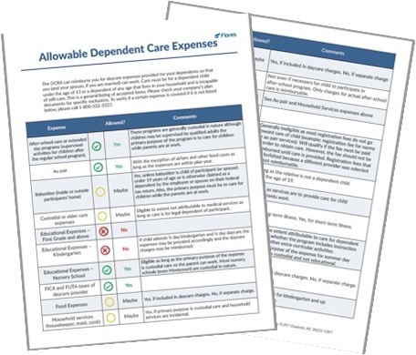 DC Allowable Expenses