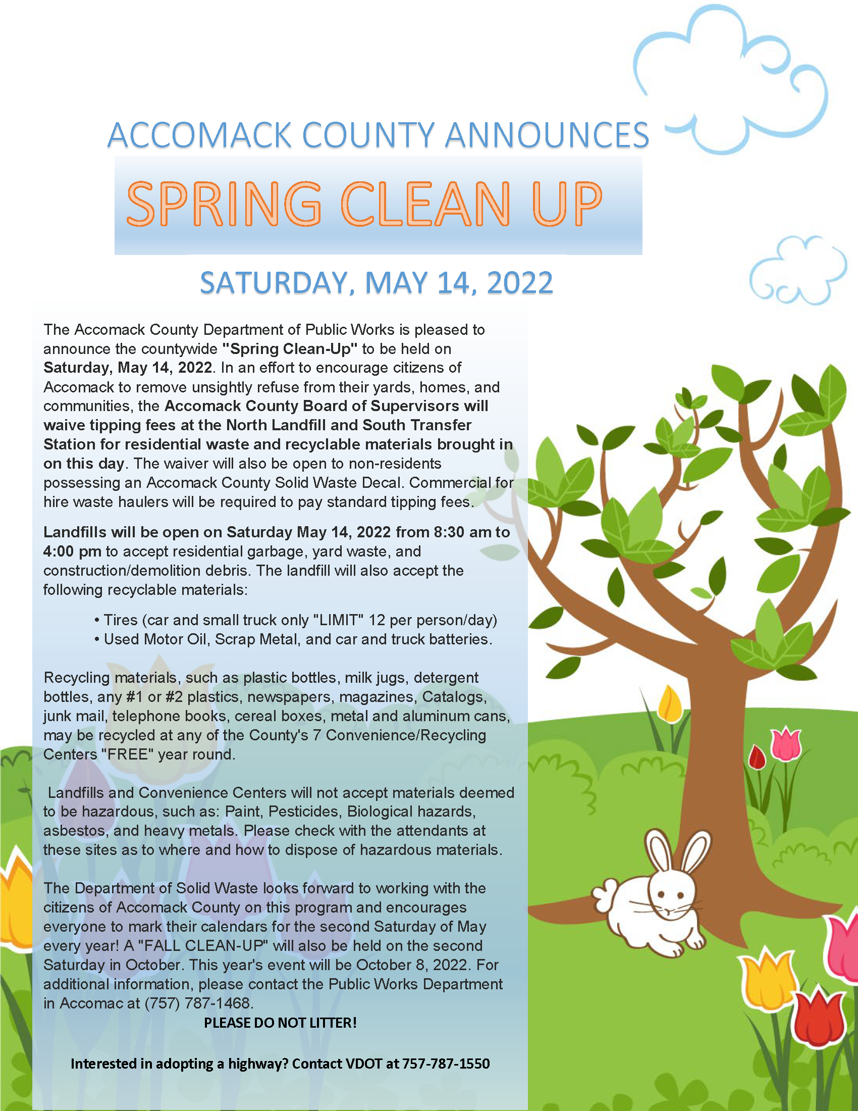 SPRING CLEAN UP 22